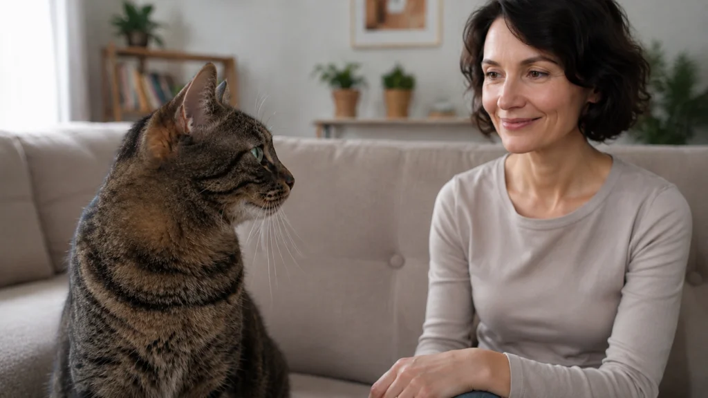La mirada de los gatos se ha convertido en una de las formas que utilizan para interactuar dentro del hogar.