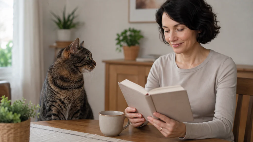 Los gatos son animales muy observadores.
